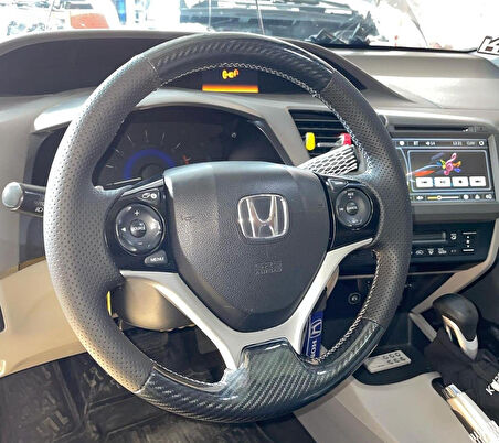 HONDA FB7 ARACA ÖZEL DİKMELİ DİREKSİYON KILIFI(MİCROFİBERCARBON GRİPLİ)AÇIKLAMAYI OKUYNZ