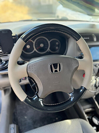 HONDA CİVİC VİTEC2 ARACA ÖZEL DİKMELİ DİREKSİYON KILIFI(AÇIKLAMAYI OKUYUNUZ)