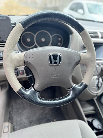 HONDA CİVİC VİTEC2 ARACA ÖZEL DİKMELİ DİREKSİYON KILIFI(AÇIKLAMAYI OKUYUNUZ)