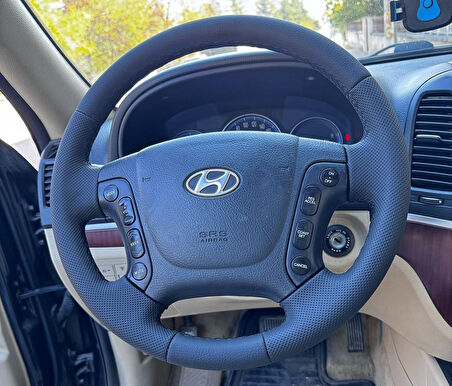 HYUNDAİ SANTA FE ARACA ÖZEL DİKMELİ DİREKSİYON KILIFI (AÇIKLAMAYI OKUYNZ)