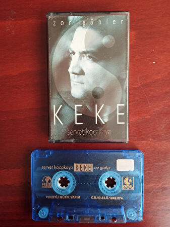 Servet Kocakaya ‎– Keke / Zor Günler -  1999 Türkiye Basım Kaset Albüm -2.EL