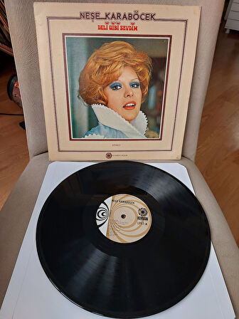 Neşe Karaböcek – Deli Gibi Sevdim - 1975 Türkiye Basım LP Albüm Plak