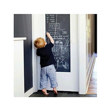 Yapışkanlı Kara Tahta Sticker Blackboard