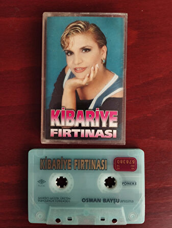 Kibariye –  Kibariye Fırtınası -  1994 Türkiye Basım Kaset Albüm-2.el