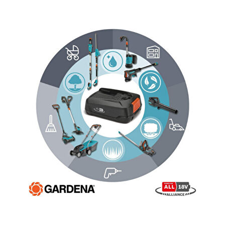 Gardena 14905-20 System Akü 4.0 Ah. P4A PBA 18V/72