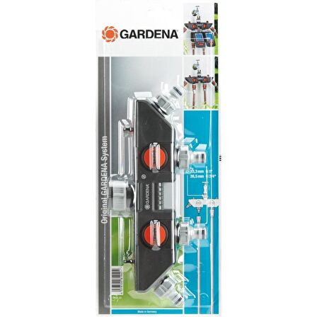 Gardena 8194 Dört Kanallı Su Dağıtıcılı Musluk Bağlantısı