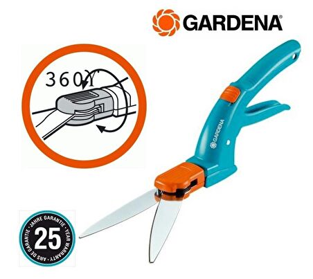 Gardena 8731 Dönerli Classic Çim Kesme Makası