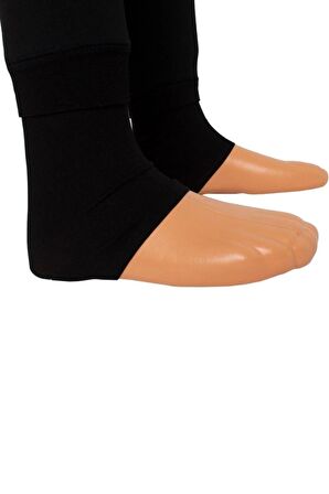 Termal Içi Peluş Kışlık Tayt Siyah