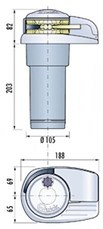 Quick DP2E ırgat. Tambursuz model 800W 12V