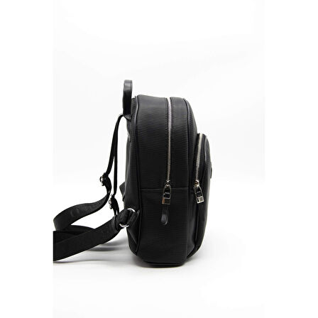 Silver Polo  Kadın  1062-40807 SILVER POLO SIRT ÇANTASI M86 SİYAH-MAT SİYAH