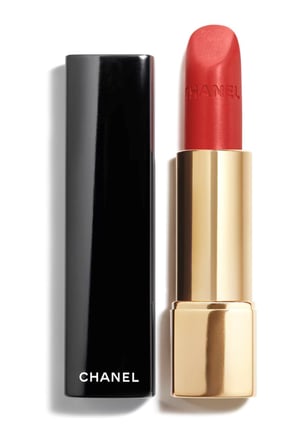 Chanel Rouge Allure Velvet Işıltılı Mat Ruj 48 Ardente