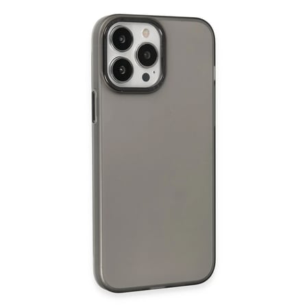 Apple iPhone 15 Pro Kılıf Modos Metal Kapak - Siyah