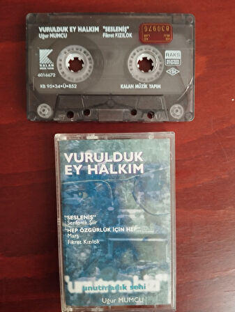 Fikret Kızılok ‎– Vurulduk Ey Halkım  -  1995  Türkiye Basım Kaset Albüm - 2.el