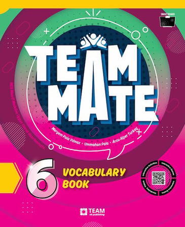 6.Sınıf Team Mate Vocabulary Book + Test Book Set (Metematik Yaprak Test hediyeli)