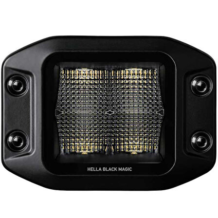 Hella Black Magic Cube 12/24V Led Far Yardimci Spot Takim Kit 1FA358176-831