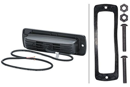 Hella Uzun Hüzme 12/24V Halojen Hareketli Montaj 1FB358176-221