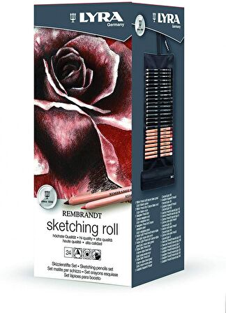 Lyra Rulo Rembrandt 24'lü Sketching / Eskiz Set