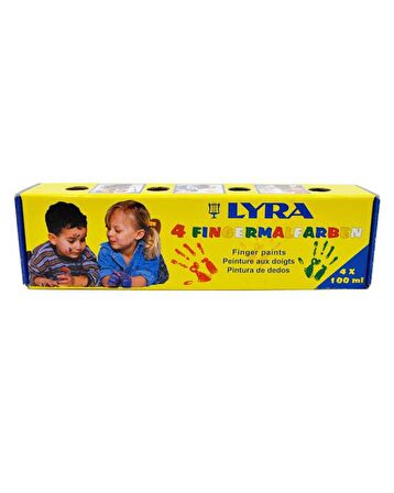 Lyra 4 Renk Parmak Boyası 4x100 ml