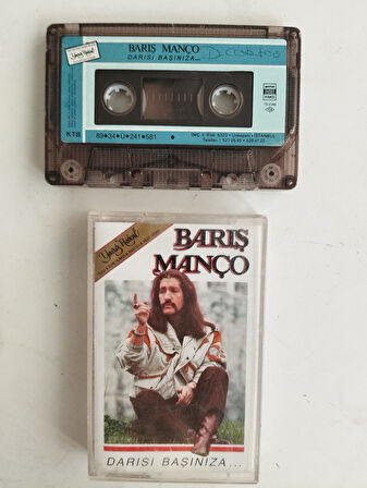 Barış Manço – Darısı Başınıza - 1989 Türkiye Basım  2. El Kaset Albüm(Kağıt Baskı)-2.EL