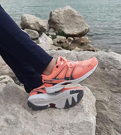 Kinetix Arıon Narçiçeği-Gri Renk Fuspetli Athletic Koşu Spor Ayakkabı