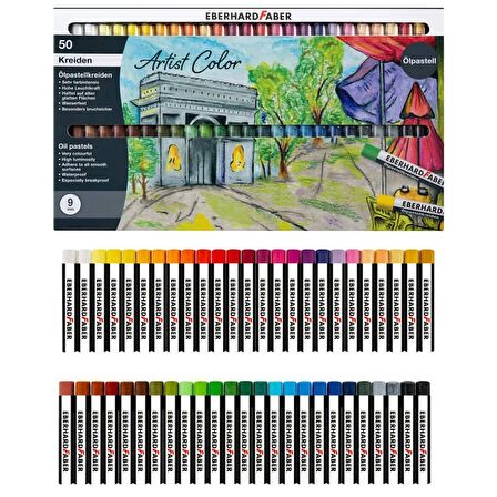 Eberhard Faber Artsit Color Yağlı Pastel 50 Renk