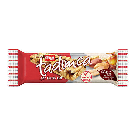 Tadım Yer Fıstıklı Bar 30 Gr x 40 Adet