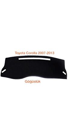 TOYOTA COROLLA 2007-2013 ARASI 3 BOYUTLU VİP DERİ TORPİDO KORUYUCU