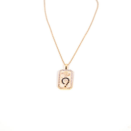 Çelik Kolye Akrep Burcu Tarot Model - K-107