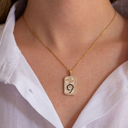 Çelik Kolye Akrep Burcu Tarot Model - K-107