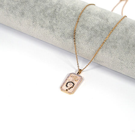 Çelik Kolye Akrep Burcu Tarot Model - K-107