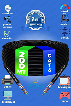 200 METRE CAT6 COMBO KABLO