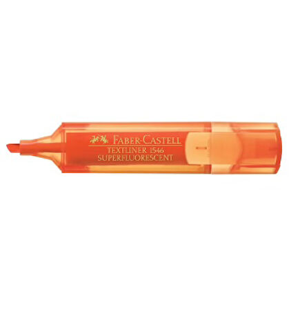Faber Castell Şeffaf Fosforlu Kalem Turuncu 3 adet