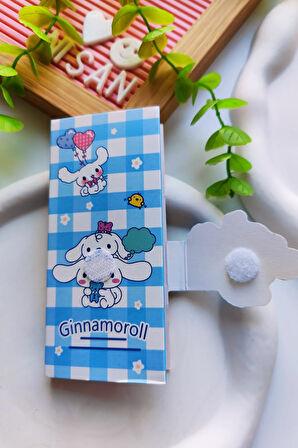 Kuromi-My Melody-Cinnamaroll-Pompompurrin Cırtcırtlı Post-It Defter