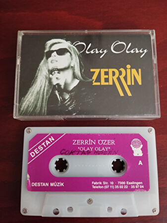 Zerrin Özer – Olay Olay - 1992  Almanya Basım  Nadir Kaset / Destan Müzik-2.EL