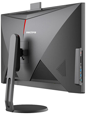 Seclife Hba-D6742b I5-12400 8Gb 512Gb Ssd 27" Dos Siyah Aıo Pc OUTLET