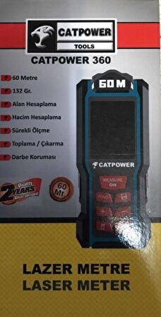 Catpower 360 Lazermetre 60 Metre