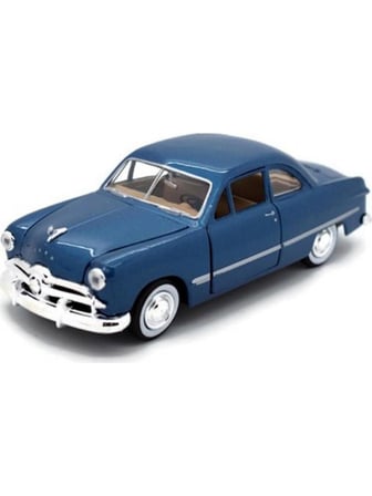 Motormax Motor Max 1:24 1949 Ford Coupe Diecast Model Araba Mavi