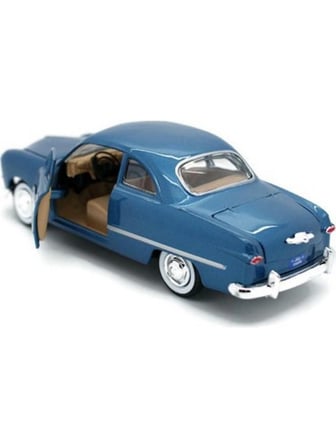 Motormax Motor Max 1:24 1949 Ford Coupe Diecast Model Araba Mavi