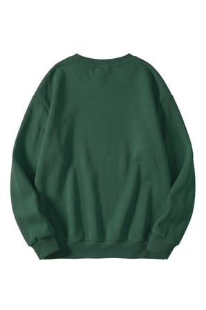 Unisex Cherry TreeBaskılı Bisiklet Yaka Sweatshirt