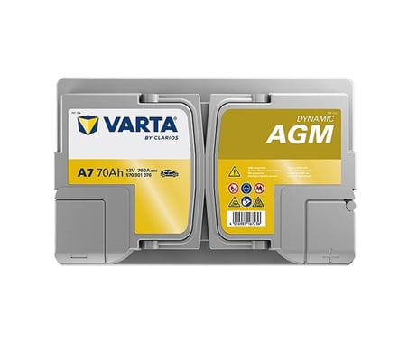 Varta Dynamic A7 Start-Stop AGM 12 V 70 Ah 760 A Akü
