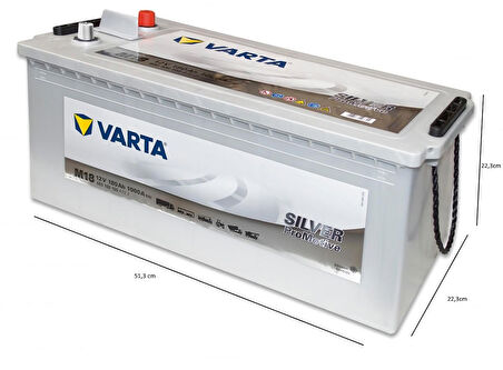 Varta Promotive Silver M18 12 V 180 Ah 1000Cca Akü