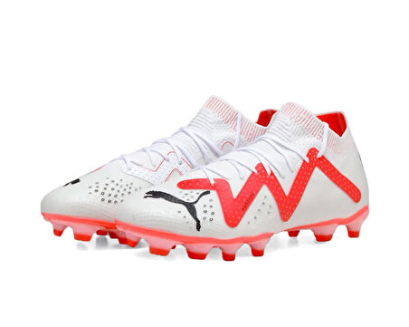 Puma Future Pro Fg/Ag Erkek Çim Zemin Kramponu 10736101 Beyaz