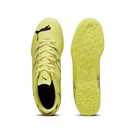 Puma Attacanto IT Halı Saha Spor Ayakkabı Sarı Siyah
