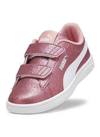 Puma Pembe Kadın Yürüyüş Ayakkabısı 39468601-PumaSmash 3.0 Gliz Glam V