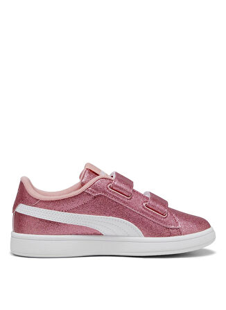 Puma Pembe Kadın Yürüyüş Ayakkabısı 39468601-PumaSmash 3.0 Gliz Glam V