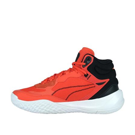 Puma Playmaker Pro Mid KIRMIZI Erkek Basketbol Ayakkabısı