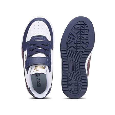 Puma 393839 Caven 2.0 Ac+Ps Spor Ayakkabı Beyaz-Bordo