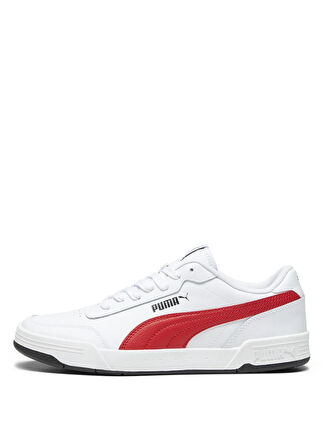 Puma 36986343 Caracal PUMA wWhite-For Al Beyaz - Kırmızı - Siyah Kadın Lifestyle Ayakkabı