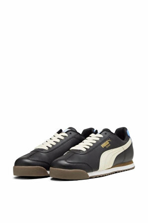 PUMA 369571 SİYAH / MAVİ ERKEK ROMA BASİC