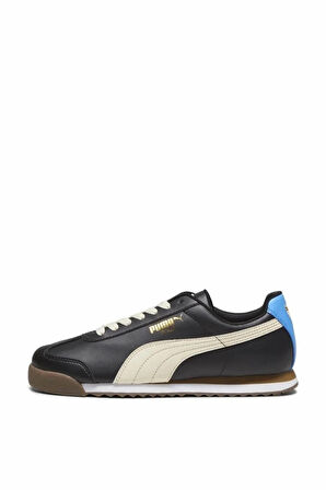 PUMA 369571 SİYAH / MAVİ ERKEK ROMA BASİC